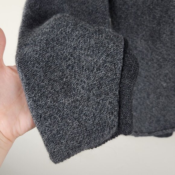 Mascielo Mangata Alpaca Soft Two-Tone Knit Batwing Sleeve Sweater one size - Picture 7 of 9